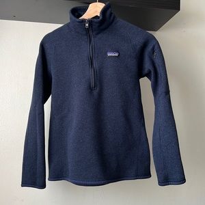 Patagonia | 1/4 Zip Fleece Pullover Jacket Blue Size Medium